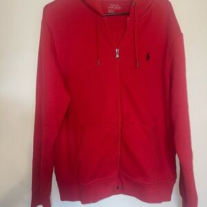 Ralph Lauren Red Polo Zip-Up Jacket